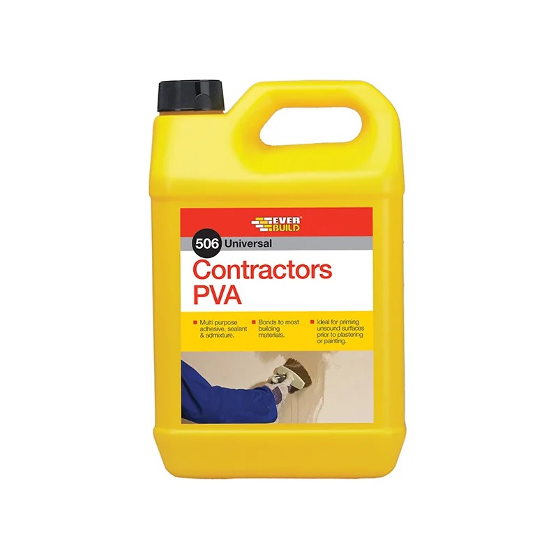 Everbuild Sika Contractor's PVA 5 litre - 489453