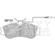 Key Parts 4 x Front Brake Pad Set KBP1601