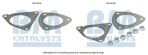 BM Catalysts FK11471A Soot/Particulate Filter Mounting Kit Fits Audi A6 BM - Town Parts