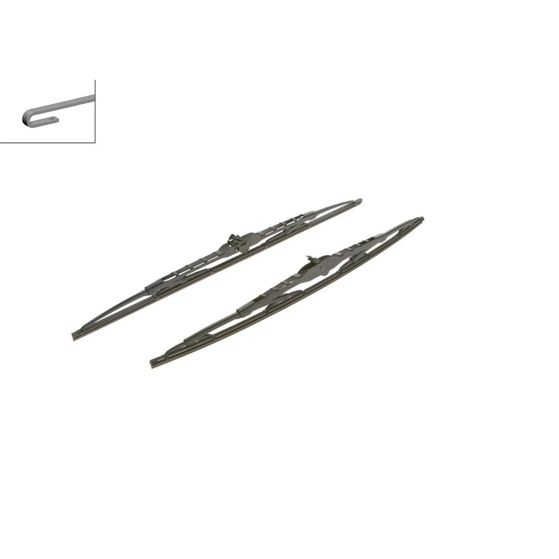 Bosch Twin Spoiler Wiper Blade Set 550mm + 530mm — 582S OE 99662890100