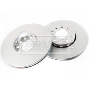 Borg & Beck 2 x Front Brake Discs BBD4948