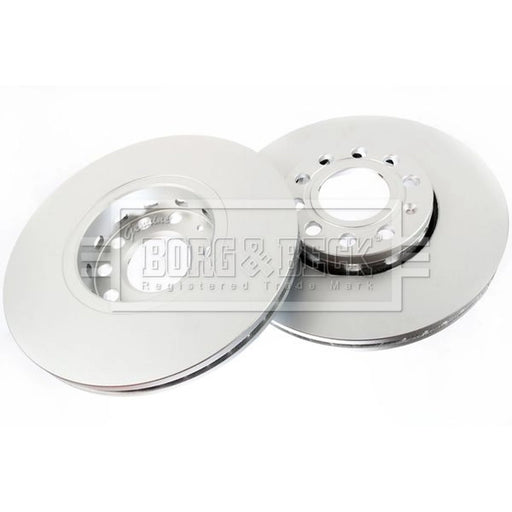 Borg & Beck 2 x Front Brake Discs BBD4948