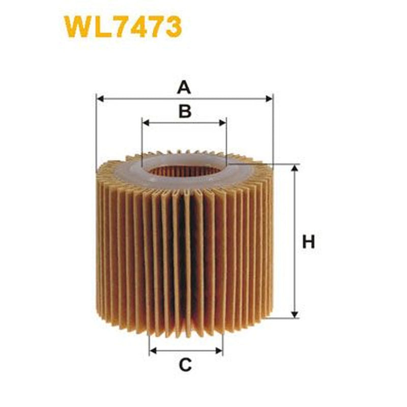 WIX Engine Oil Filter WL7473