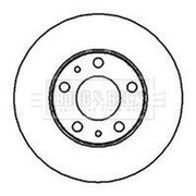 Borg & Beck 2 x Front Brake Discs BBD5094