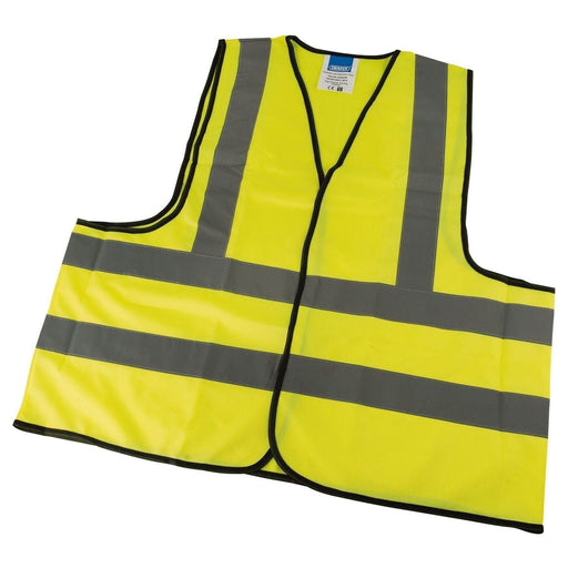 Draper High Visibility Traffic Waistcoat to EN471 Class 2L, Extra Large 73742 Draper  - Town Parts