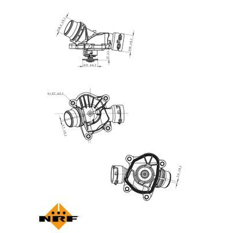 NRF Thermostat,Coolant 725041