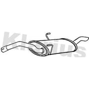 Klarius Box With Tail Pipe Rear CN461M