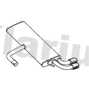 Klarius Box With Tail Pipe Rear SE246J