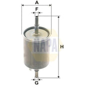 NAPA Fuel Filter Element NFF2220
