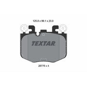 Textar Front Brake Pad Set 2677601