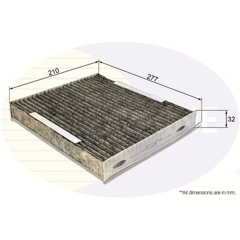 Comline Cabin Air Filter (Pollen Filter) EKF104A