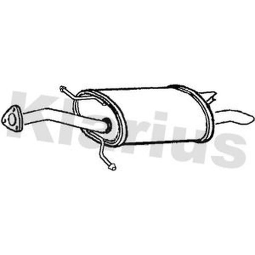 Klarius Box With Tail Pipe Rear CL269L
