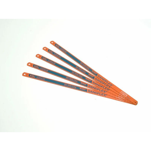 Bahco 3906 Sandflex® Hacksaw Blades 300mm (12in) x 24 TPI (Pack 5)