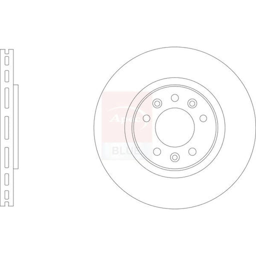 Apec 2 x Rear Brake Discs SDK6981