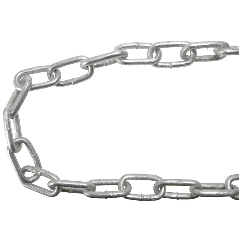 Faithfull Galvanised Chain Link 6mm x 15m Reel - Max. Load 250kg - FAICHGL615