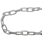 Faithfull Galvanised Chain Link 3mm x 30m Reel - Max. Load 80kg - FAICHGL330