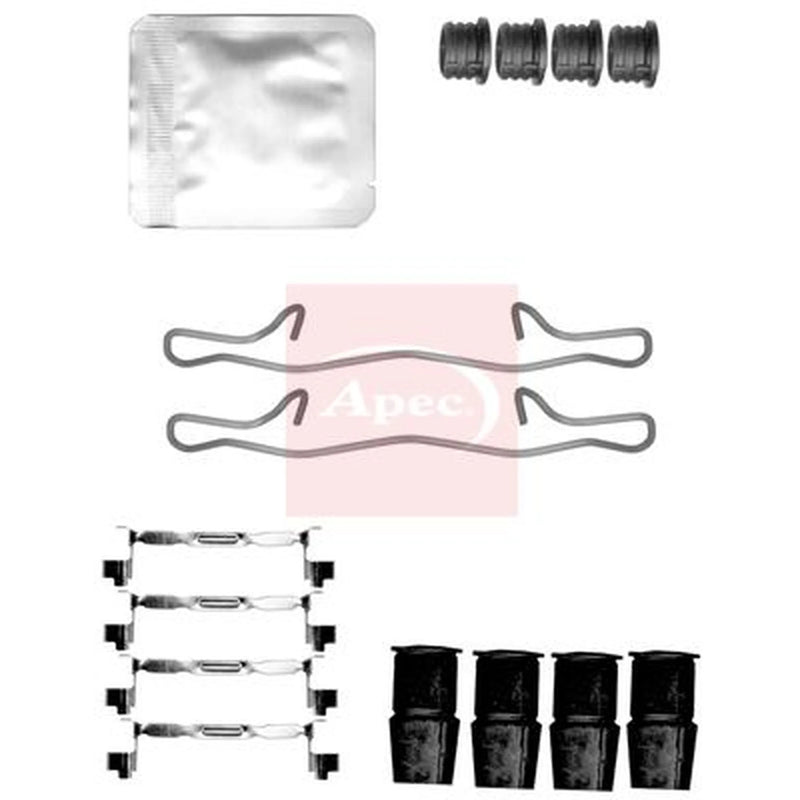 Apec Brake Pad Accessory Fitting Kit Rear KIT1629