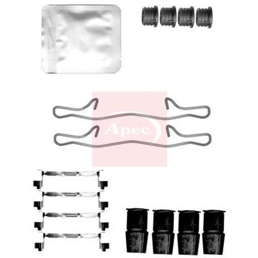 Apec Brake Pad Accessory Fitting Kit Rear KIT1629