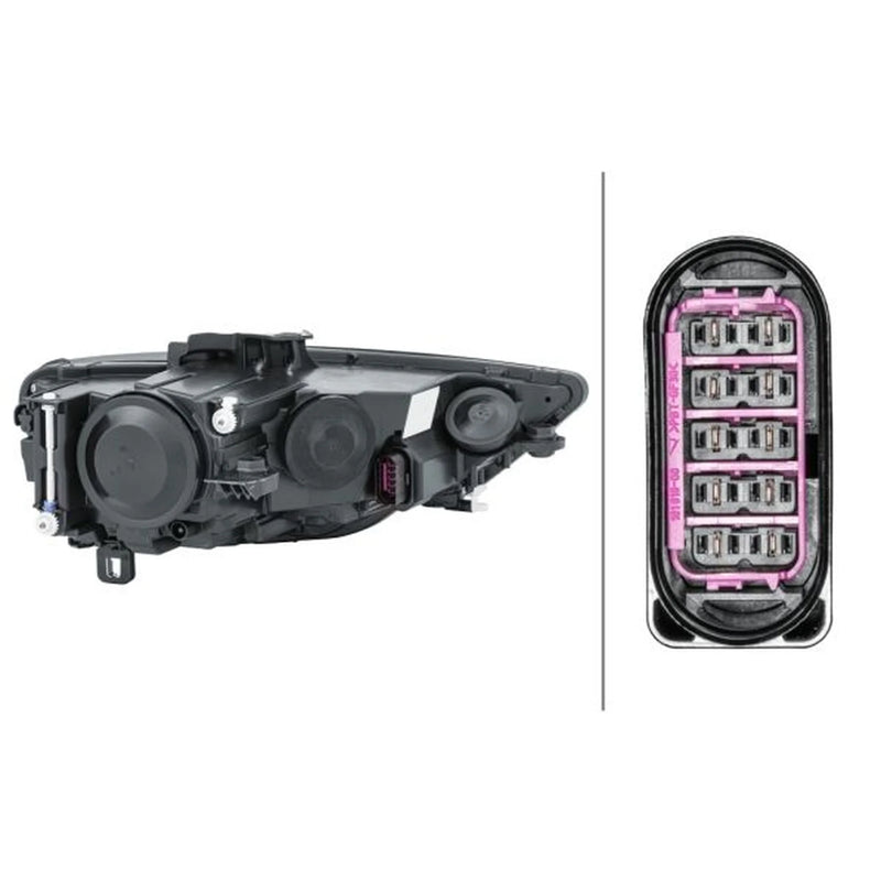 Hella Headlight Headlamp H7 Left 1EJ 010 740-071