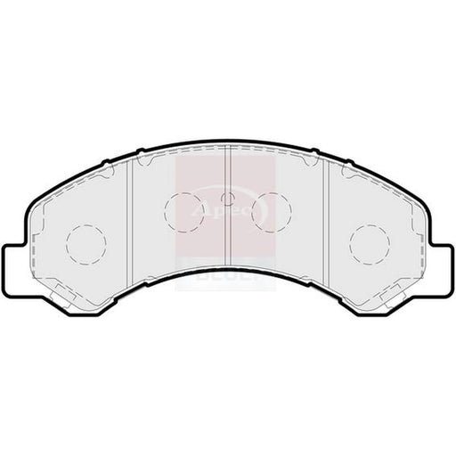 Apec Brake Pad Set PD3902