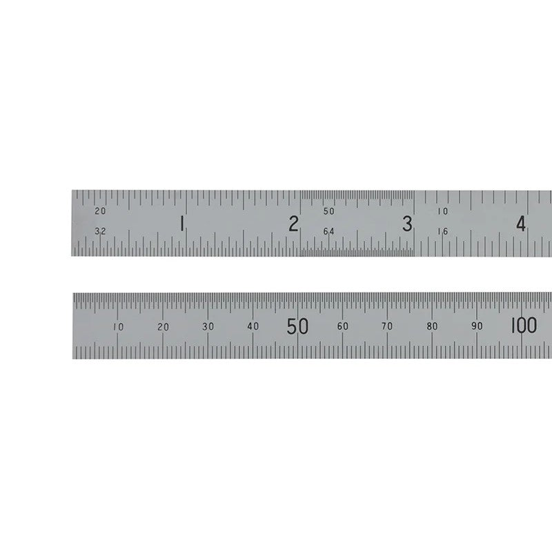 Fisher Satin Chrome Rule 150mm/6in - FC06