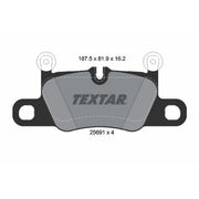 Textar Rear Brake Pad Set 2569101