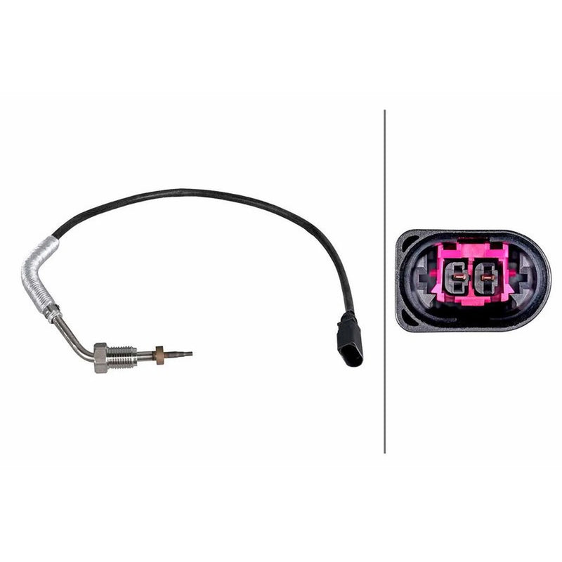 Hella Exhaust Gas Temperature Sensor before exhaust turbocharger 6PT 358 226-441