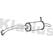 Klarius Box With Tail Pipe Rear TY940E
