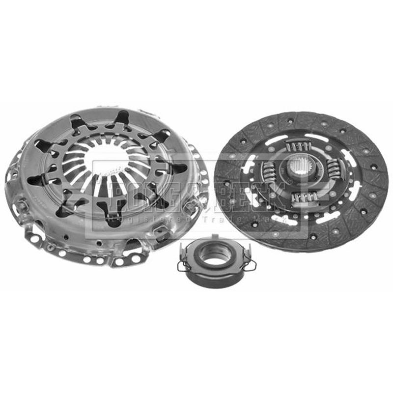 Borg & Beck Clutch Kit Set 3pc 202mm HK2120