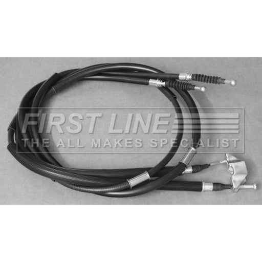 First Line Handbrake Cable Left Rear FKB3257