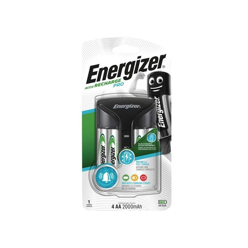 Energizer® Recharge Pro Charger + 4 x AA Batteries - S8800