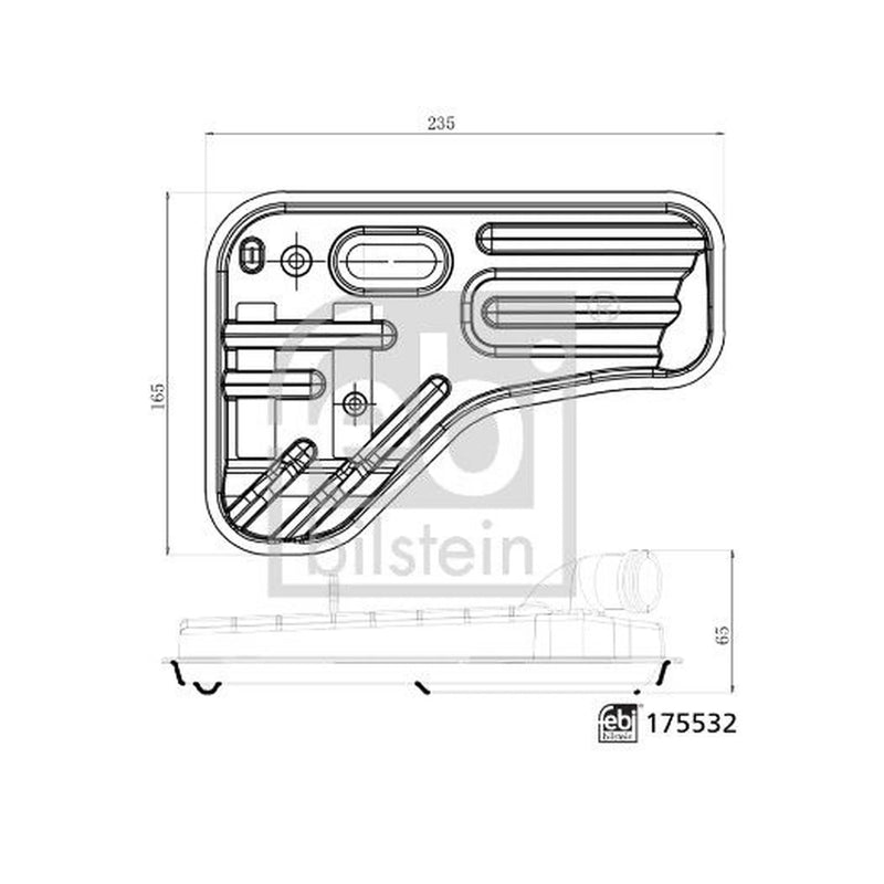 Febi Automatic Transmission Hydraulic Filter 175532