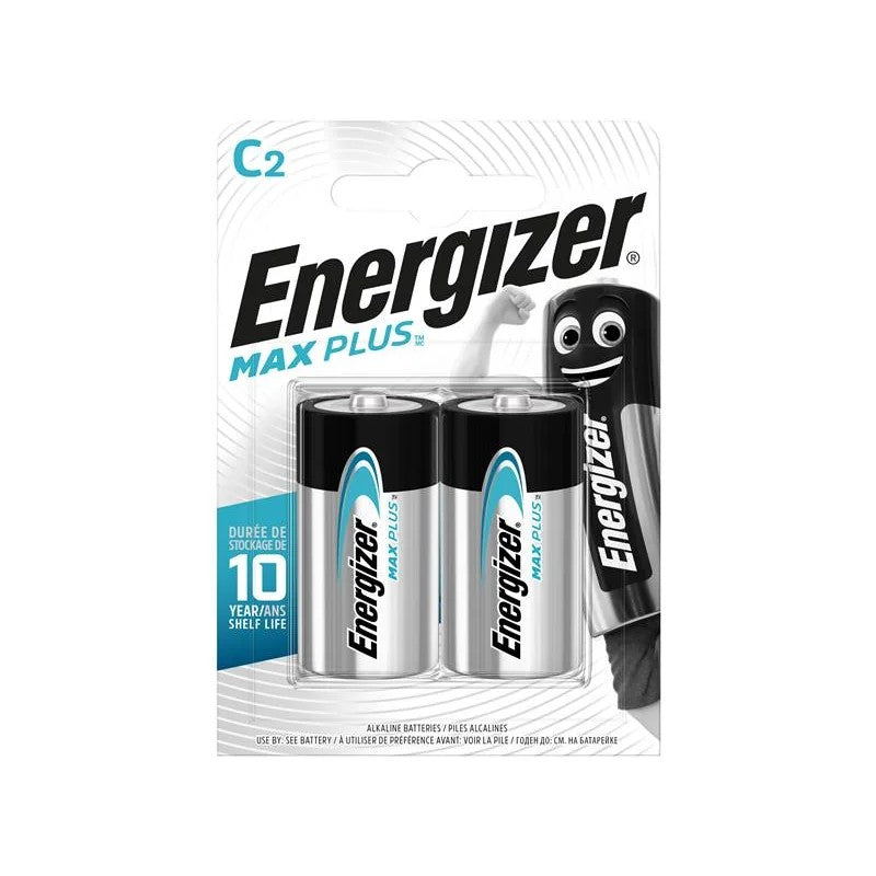 Energizer® MAX PLUS™ C Alkaline Batteries (Pack 2) - S13461