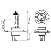 Bosch Car Light Bulb H4 P43t 12V 60/55W 1 987 302 140