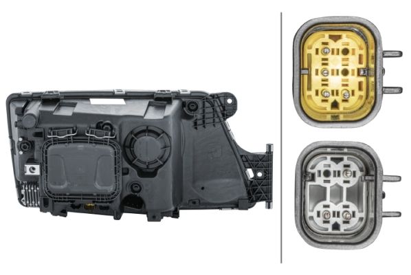 Hella Headlight Headlamp PY21W Left