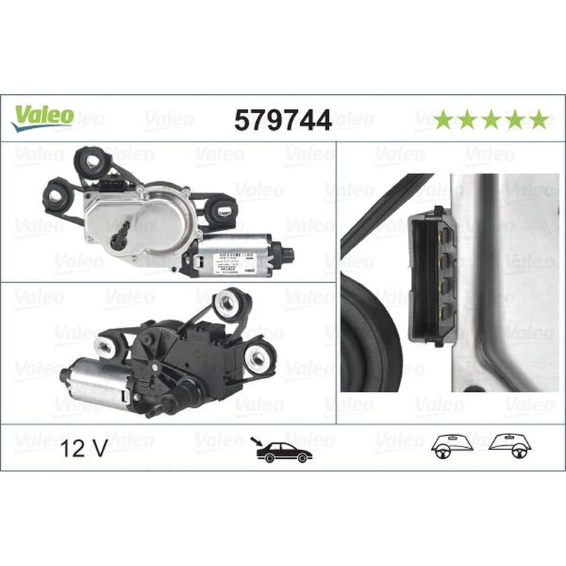 Valeo Front/Rear Wiper Motor Rear 579744