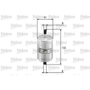Valeo Fuel Filter Element 587010