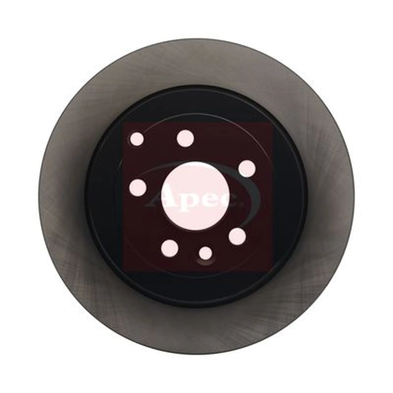 Apec 2 x Solid Rear Brake Discs DSK2520