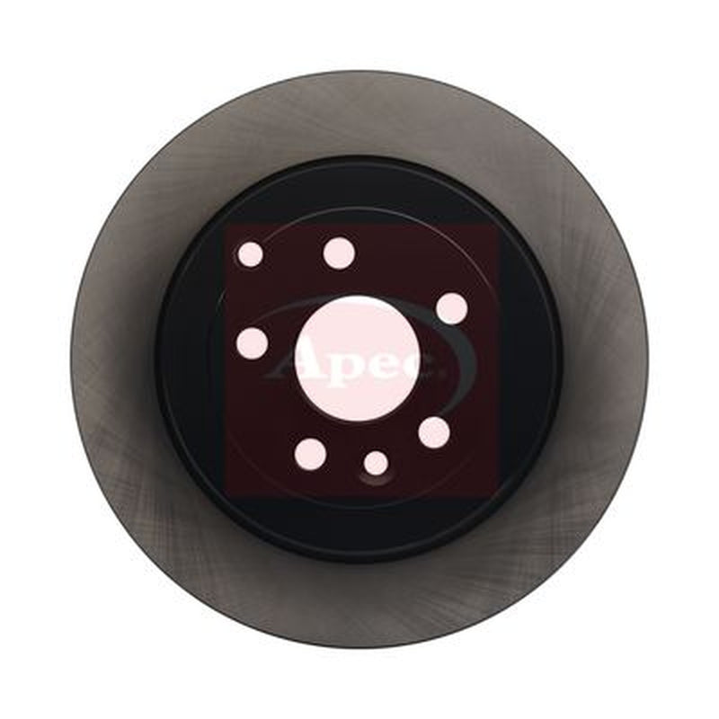 Apec 2 x Solid Rear Brake Discs DSK2520
