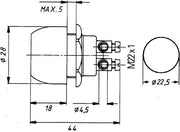 Hella 6JF 001 571-151 Ignition Switch