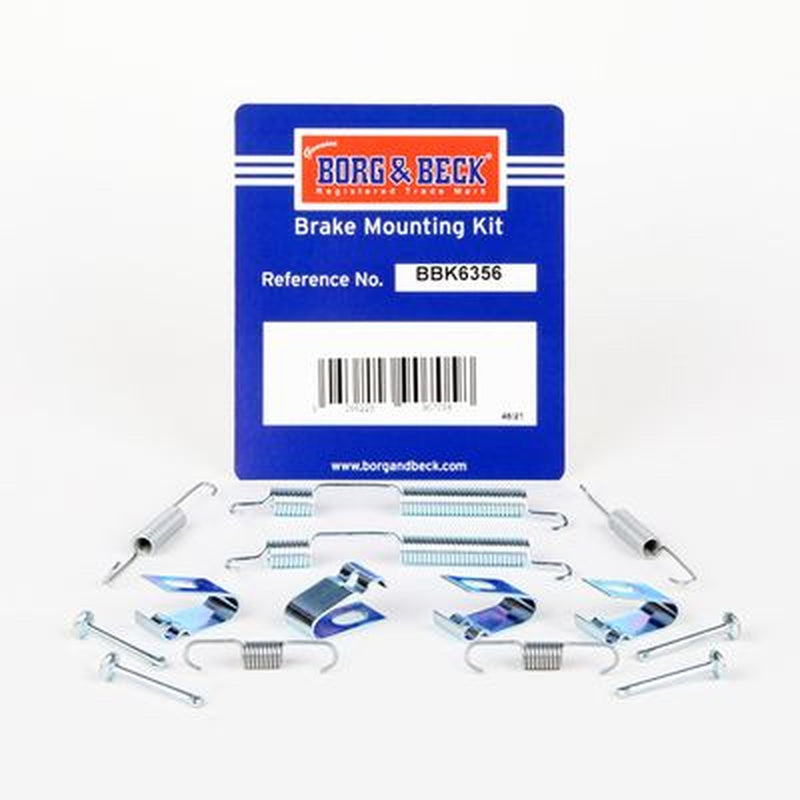 Borg & Beck Brake Shoe Accessory Kit Rear BBK6356