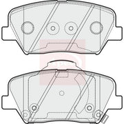 Apec Front Brake Pad Set PAD1979