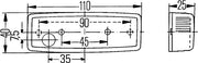 Hella 2PF 006 717-011 Position Light