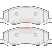 Apec Front Brake Pad Set PAD1696