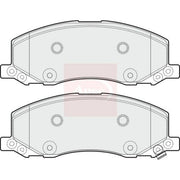 Apec Front Brake Pad Set PAD1696