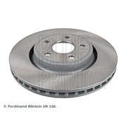 Blue Print 2 x Internally Vented Front Brake Discs ADA104363