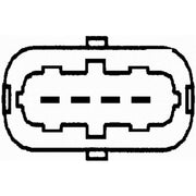 Hella MAF Sensor (Mass Air Flow) 8ET 009 149-131