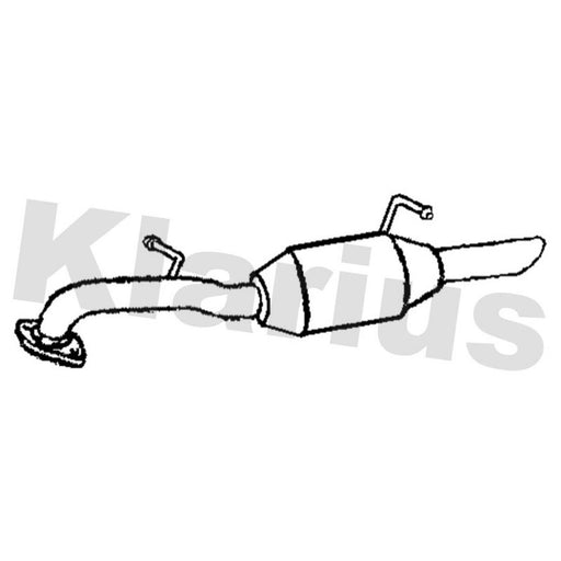 Klarius Box With Tail Pipe Rear TY917M
