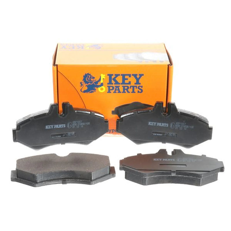 Key Parts 4 x Rear Brake Pad Set KBP1667