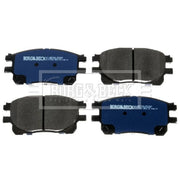 Borg & Beck 4 x Front Brake Pad Set BBP1836